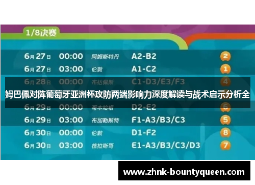 姆巴佩对阵葡萄牙亚洲杯攻防两端影响力深度解读与战术启示分析全